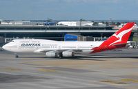 VH-OJT @ FAJS - Qantas B744 arriving in JNB. - by FerryPNL