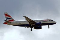 G-EUOA @ EGLL - Airbus A319-131 [1513] (British Airways) Home~G 12/05/2015. On approach 27L. - by Ray Barber