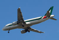 EI-IKU @ EGLL - Airbus A320-214 [1217] (Alitalia) Home~G 09/05/2011. On approach 27R. - by Ray Barber