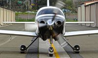 N1285V @ KRHV - Locally-based 2008 Cessna 400 head on at Reid Hillview Airport, San Jose, CA. - by Chris Leipelt