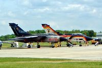 43 70 @ EDDB - BAe/Panavia Tornado IDS [GS043] (German Air Force) Berlin-Schonefeld~D 14/05/2004. Seen here with 45+30 both in special schemes. - by Ray Barber