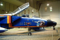 44 56 @ EDBG - 44+56   BAe/Panavia Tornado IDS [GS113] (Ex German Air Force) Berlin-Gatow~D 15/05/2004. Showing closeup of nose artwork. - by Ray Barber