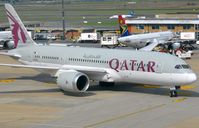 A7-BCL @ FAJS - Qatar B788 arriving at its gate. - by FerryPNL