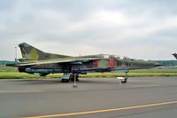 20 63 @ EDBG - Mikoyan-Gurevich MiG-23UB [A1037902] (Ex German Air Force) Berlin-Gatow~D 15/05/2004 - by Ray Barber
