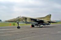 20 51 @ EDBG - Mikoyan-Gurevich MiG-23BN [0393214225] (Ex German Air Force) Berlin-Gatow~D 15/05/2004 - by Ray Barber