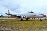 N614CA @ KFLL - Douglas DC-6C-118A [44625] (Ex Florida Air Transport) Fort Lauderdale-Hollywood International~N 22/10/1998 - by Ray Barber