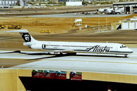 N969AS @ KPHX - McDonnell Douglas DC-9-83 [53063] (Alaska Airlines) Phoenix-Sky Harbor International~N 18/10/1998 - by Ray Barber
