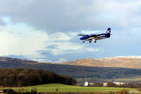 G-SGTS @ EGPF - Landing at Glasgow EGPF - by Clive Pattle