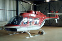 ZS-REG @ FAVV - Bell 206L-4 LongRanger IV [52030] Vereeniging~ZS 10/10/2003. Seen here with no wording on the fuselage. - by Ray Barber