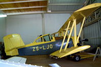 ZS-LJO @ FAVV - Schweizer-Grumman G-164B Ag-Cat [444-B] Vereeniging~ZS 10/10/2003 - by Ray Barber