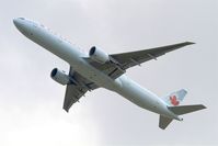 C-FITL @ LFPG - Boeing 777-333ER, Take off Rwy 27L, Roissy Charles De Gaulle Airport (LFPG-CDG) - by Yves-Q