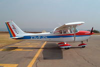 ZS-FJS @ FAKR - Cessna 172K Skyhawk [172-57164] Krugersdorp~ZS 11/10/2003 - by Ray Barber