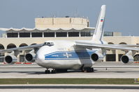 RA-82045 @ LMML - Antonov An-124 Ruslin RA-82045 Volga Dnepr Airlines - by Raymond Zammit