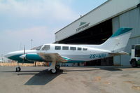 ZS-WRI @ FALA - Cessna 402C [402C-0610] Lanseria~ZS 05/10/2003 - by Ray Barber