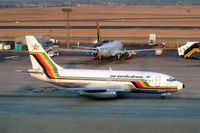 Z-WPB @ FAJS - Boeing 737-2N0 [23678] (Air Zimbabwe) Johannesburg Int~ZS 06/10/2003 - by Ray Barber