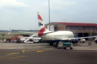 ZS-OAO @ JNB - taken from arriving flight at Jo'Burg about 4pm on 24 Jan 2016 - by Neil Henry