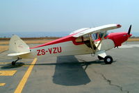 ZS-VZU @ FAKR - Piper PA-12 Super Cruiser [12-998] Krugersdorp-Oatlands~ZS 11/10/2003 - by Ray Barber