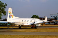ZS-TPW @ FAJS - Avro 748 Srs.2B/378 [1784] (Executive Aerospace) Johannesburg Int~ZS 09/10/2003 - by Ray Barber