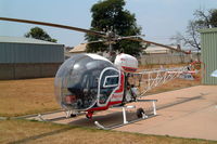 ZS-HKW @ FAKR - Bell 47G-3B2 [6806] Krugersdorp-Oatlands~ZS 11/10/2003 - by Ray Barber