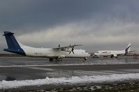 EI-SLT @ EDDP - Sunday rest on wet snow..... - by Holger Zengler