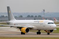 EC-MBM @ LFPO - Airbus A320-214,Lining up prior take off rwy 08, Paris-Orly airport (LFPO-ORY) - by Yves-Q