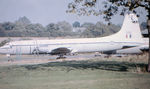 XN398 @ STN - Britannia C.2 retired from active service as seen at Stansted in October 1975. - by Peter Nicholson