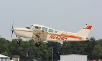 N5428M @ KOSH - Beech C24R - by Mark Pasqualino