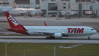 PT-MOE @ MIA - TAM 767-300 - by Florida Metal