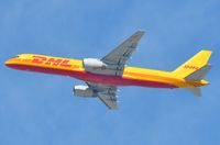 A9C-DHD @ OMDB - DHL B752 Freighter, a plane with 6 former operators. I have seen it as Eastern, Air 2000, Excell Airways and Varig LOG. - by FerryPNL