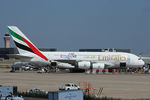 A6-EEM @ DFW - Emirates A380 at DFW Airport - by Zane Adams