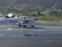 N16497 @ SZP - 1973 Piper PA-28-235 CHEROKEE CHARGER, Lycoming O-540-D4B5 235 Hp, landing roll Rwy 22 - by Doug Robertson