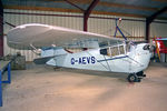 G-AEVS @ EGBR - Aeronca 100 at at Breighton Airfield, North Yorks in June 1997. - by Malcolm Clarke