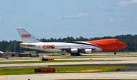 OO-THB @ KATL - Taxi for takeoff Atlanta - by Ronald Barker