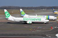 PH-HSW @ EHEH - Transavia in old and new c/s - by FerryPNL