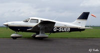 G-SUEB @ EGPT - Parked up at Perth EGPT - by Clive Pattle