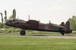 PA474 @ EGSX - Avro Lancaster B.1 PA474 at North Weald's Photoshoot in May 1992. - by Malcolm Clarke
