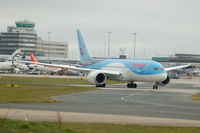 G-TUIC @ EGCC - Thomson Boeing 737-8 G-TUIC Manchester Airport - by David Burrell