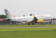 EC-MDZ @ LFPO - Airbus A320-232, Landing rwy 06, Paris-Orly airport (LFPO-ORY) - by Yves-Q