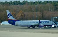 D-ASXI @ EDDK - Sun Express Deutschland, is here parked at Köln / Bonn Airport(EDDK) - by A. Gendorf