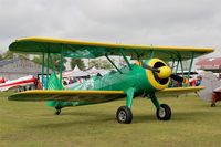 F-AZGR @ LFFQ - Boeing N2S-3 Kaydet (B75N1), Static display, La Ferté-Alais airfield (LFFQ) Air show 2015 - by Yves-Q