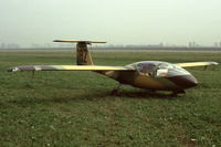 I-CAVJ @ LIMZ - Caproni C22 Prototype at the Levaldigi (Cuneo) Airport, September 1981 - by Franco Sella