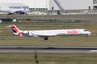 F-HMLM @ LFBO - Canadair Regional Jet CRJ-1000, On final rwy 14R, Toulouse-Blagnac Airport (LFBO-TLS) - by Yves-Q