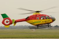 G-KRNW @ EGSH - Helimed ! - by keithnewsome