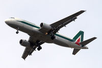 EI-DTO @ EGLL - Airbus A320-216 [4152] (Alitalia) Home~G 01/07/2010. On approach 27R. - by Ray Barber