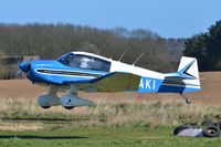 G-LAKI @ X3CX - Landing at Northrepps. - by Graham Reeve