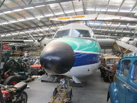 ZK-BXH @ NZWF - in crowded museum hangar - by magnaman