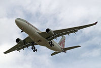 A7-HJJ @ EGLL - Airbus A330-202 [487] (Qatar Airways Amiri Flight) Home~G 01/07/2010. On approach 27R. - by Ray Barber