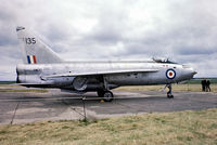 XM135 @ EGSU - English Electric Lightning F.1 [95031] (Ex Royal Air Force) Duxford~G 28/06/1975. From a slide. - by Ray Barber