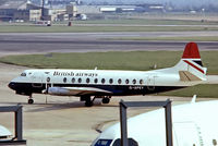 G-APEY @ EGLL - Vickers Viscount 806 [382] (British Airways) Heathrow~G 23/05/1978. From a slide. - by Ray Barber