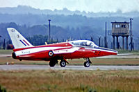 XS109 @ EGVI - Folland Gnat T.1 [FL.603] (Royal Air Force) RAF Greenham Common~G 07/07/1974. From a slide (Red Arrows). - by Ray Barber